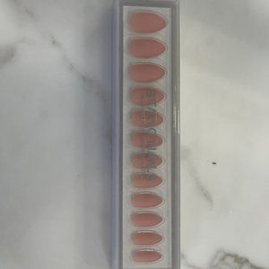Static Nails press on nail set in Matte Rose Almond